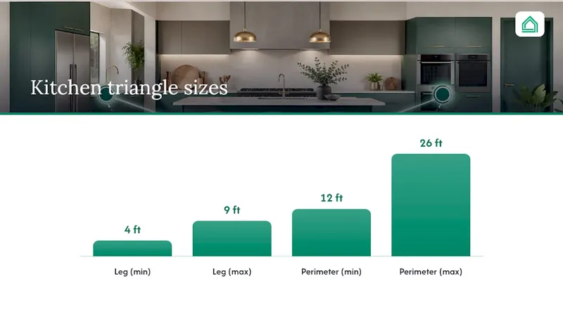 How to test and adjust your own kitchen layout — overview diagram